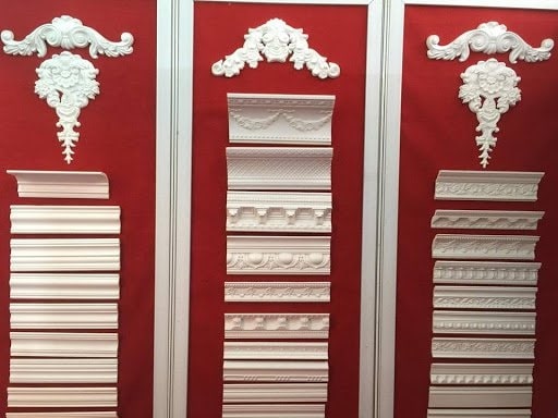 Phào chỉ Pu sản xuất bởi Đệ Nhất Trần