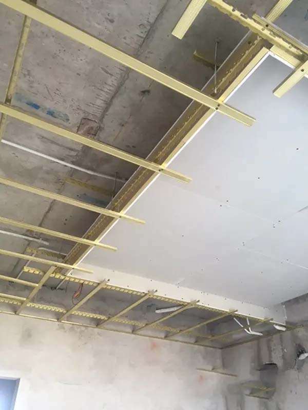 Khung xương trần thạch cao chìm