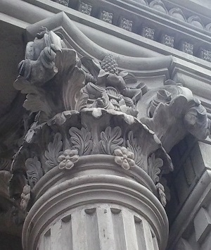 Đắp cột phào chỉ xi măng