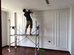 Dễ dàng thi công, lắp đặt phào chỉ