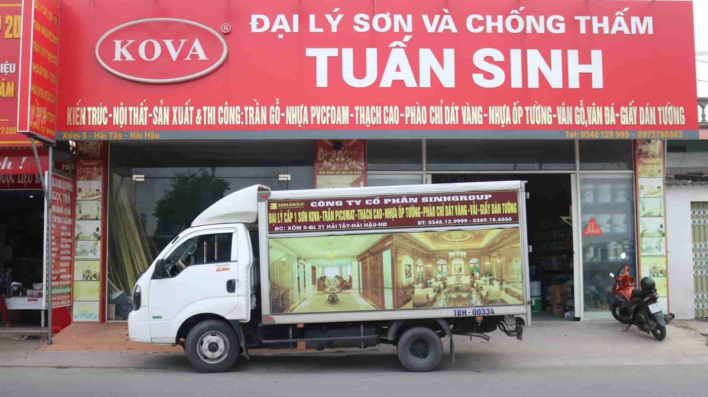 Đệ Nhất Trần là đại lý sơn cấp 1 của KOVA Việt Nam
